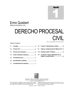 Ermo Quisbert Derecho Procesal Civil