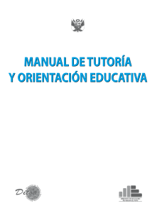 MANUAL DE TUTORIA  Y ORIENTACION EDUCATIVA copy