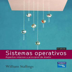 Sistemas Operativos William Stallings