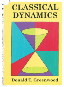 Donald T. Greenwood - Classical Dynamics