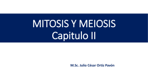 Cap2. Mitosis y Meiosis