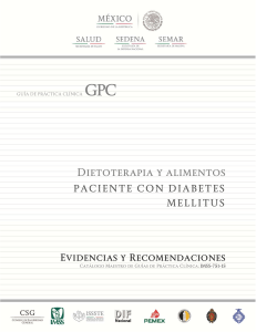 Dietoterapia y alimentos