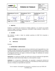 EE-30 Permisos de Trabajo