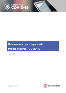 National guide for safe workplaces - COVID-19.en.es