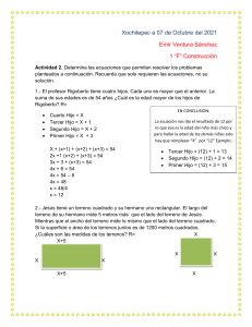 Algebra Actividad 2 y 3 