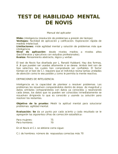 test NOVIS