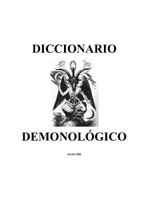 Diccionario Demonológico