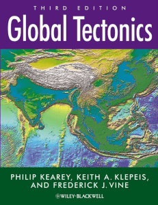 Keary - Global Tectonics