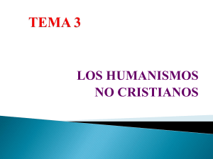 humanismos no cristianos