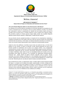 Wiñoy Xipantu-Año Nuevo Mapuche-Kizu Iñciñ-Organización Mapuche en la Universidad Nacional del Komvwe (Comahue)--2021
