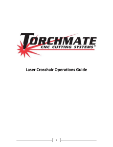 Laser Crosshair Operations Guide