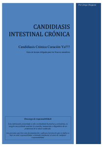 CANDIDIASIS INTESTINAL CRÓNICA