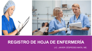 Registro de Enfermería