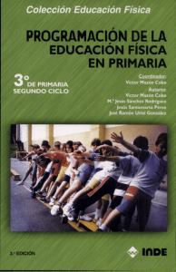 Copia de Programación de la educación física en primaria tercer grado segundo ciclo