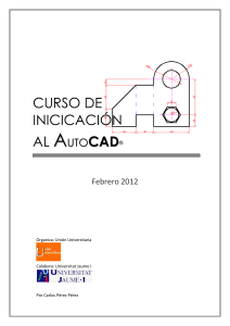 Curso de iniciación AutoCAD