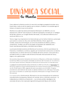 Dinamica social en Morelia