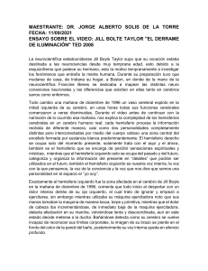 ENSAYO EL DERRAME DE ILUMINACION JILL BOLTE 11.09.21