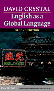 English As A Global Language - David Crystal