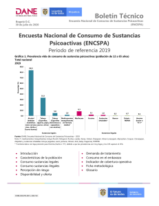 Encuesta nacional de consumo de sustancias psicoactivas (ENCSPA)