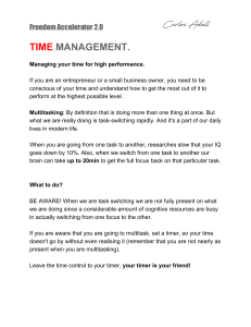 TIME MANAGEMENT CA