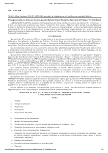 nom027 Diario Oficial de la Federación