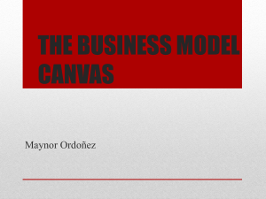 Business Model Canvas 2021