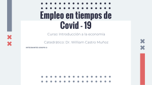 EXPOSICION EMPLEOS EN TIEMPOS DE COVID