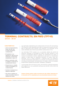 TFT-R TERMINAL CONTRÁCTIL EN FRÍO (ES)