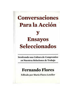 3. Conversaciones Para la Acción Fernando Flores