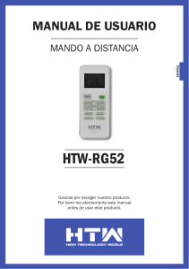 MANUAL USUARIO CONTROL RG52 ESP