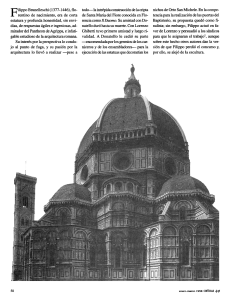 Brunelleschi y la perspectiva