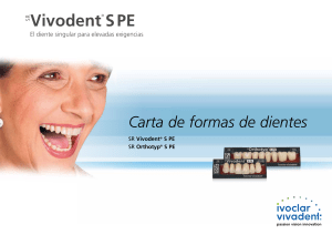 Vivodent SPE Carta de formas