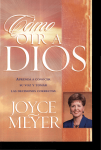 Cómo Oir A Dios - Joyce Meyer