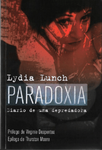 Paradoxia Lydia Lunch