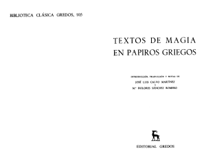 Textos mágicos griegos