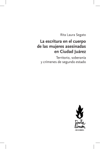 Rita Segato - Los crímenes de Ciudad Juárez