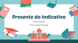Português - Presente do Indicativo