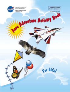 aero adventure activity book