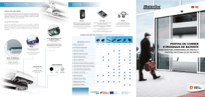 MOTORLINE PUERTA CORREDERA CRISTAL ES