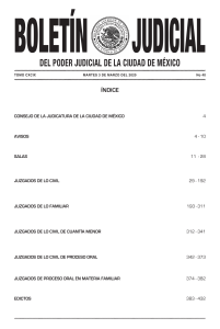 BOLETIN DE LA JUDICATURA DE LA CIUDAD DE MECICO TRIBUNAL SUPREMO DE JUSTICIAMARXO 03 DEL 2020
