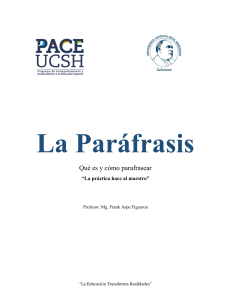 GUÍA-PACE-Paráfrasis