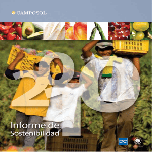 camposol sustainability report 2010