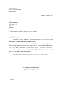 Carta Semi Bloque AMASZONAS