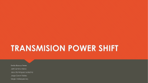 TRANSMISION POWER SHIFT