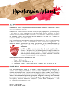 Hipertension Arterial