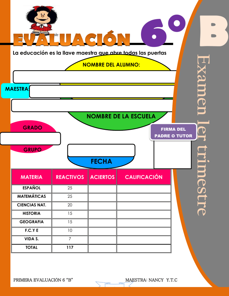 EXAMEN 6 B