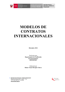 Modelos Contratos Internacionales Promperu