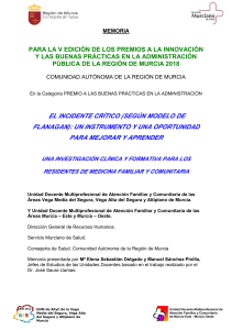 El Incidente Critico (segun modelo Flanagan) Un instrumento y una oportunidad para mejorar y aprender