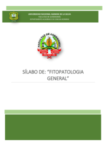 SILABO FITOPATOLOGIA GENERAL