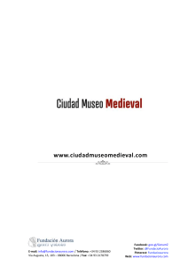 PROYECTO CIUDADES MUSEO MEDIEVALES